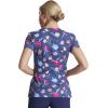 Dickies EDS Women Scrubs Top V-Neck DK700(Denim Garden)