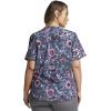 Dickies EDS Women Scrubs Top V-Neck DK700(Flor-get About It)