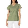 Dickies EDS Women Scrubs Top V-Neck DK700(Olive)
