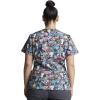 Dickies EDS Women Scrubs Top V-Neck DK700(Pawsitive Vibes)