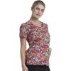 Dickies EDS Women Scrubs Top V-Neck DK700(Stay on Tropic)