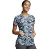 Dickies EDS Women Scrubs Top V-Neck DK700(Tough Love)
