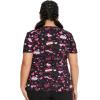 Dickies EDS Women Scrubs Top V-Neck Print DK852(Hope Heals)