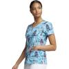 Dickies EDS Women Scrubs Top V-Neck Print DK852(Winter Vibes)