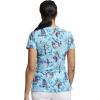 Dickies EDS Women Scrubs Top V-Neck Print DK852(Winter Vibes)