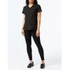 Dickies EDS Women Scrubs Top V-Neck Print DK876(Black)