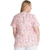 Dickies EDS Women Scrubs Top V-Neck Print DK876(Bold Batik)