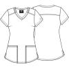 Dickies EDS Women Scrubs Top V-Neck Print DK876(Camo Plaid)