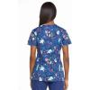 Dickies EDS Women Scrubs Top V-Neck Print DK876(Don’t Rush)