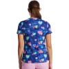 Dickies EDS Women Scrubs Top V-Neck Print DK876(Hippie Hearts)