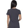 Dickies EDS Women Scrubs Top V-Neck Print DK876(Pewter)