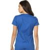 Dickies EDS Women Scrubs Top V-Neck Print DK876(Royal)