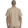 Dickies Gen Flex Men Scrubs Top V-Neck 81722(Dark Khaki)