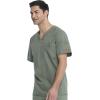 Dickies Gen Flex Men Scrubs Top V-Neck 81722(Olive)