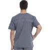 Dickies Gen Flex Men Scrubs Top V-Neck 81722(Pewter)
