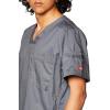 Dickies Gen Flex Men Scrubs Top V-Neck 81722(Pewter)