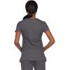 Dickies Gen Flex Women Scrubs Top Mock Wrap 817355.(Pewter)