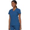 Dickies Gen Flex Women Scrubs Top Mock Wrap 817355.(Royal)