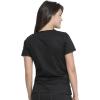 Dickies Gen Flex Women Scrubs Top V-Neck 817455(Black)