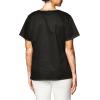 Dickies Gen Flex Women Scrubs Top V-Neck 817455(Black)