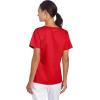 Dickies Gen Flex Women Scrubs Top V-Neck 817455(Crimson)