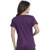 Dickies Gen Flex Women Scrubs Top V-Neck 817455(Eggplant)