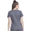 Dickies Gen Flex Women Scrubs Top V-Neck 817455(Light Pewter)
