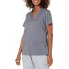 Dickies Gen Flex Women Scrubs Top V-Neck 817455(Light Pewter)