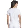 Dickies Gen Flex Women Scrubs Top V-Neck 817455(White)