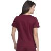 Dickies Gen Flex Women Scrubs Top V-Neck 817455(Wine)
