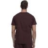 Dickies Mens V-Neck Scrub Top with 5 Pockets – Medical & Nursing Uniform Shirt, Side Vents – 81906(Espresso)
