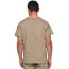 Dickies Mens V-Neck Scrub Top with 5 Pockets – Medical & Nursing Uniform Shirt, Side Vents – 81906(Khaki)