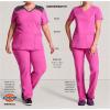 Dickies Scrub Jackets For Woman Snap Front Warm-up Jacket With 2 Pockets – DK305(Caribbean Blue)