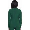 Dickies Scrub Jackets For Woman Snap Front Warm-up Jacket With 2 Pockets – DK305(Hunter Green)