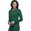 Dickies Scrub Jackets For Woman Snap Front Warm-up Jacket With 2 Pockets – DK305(Hunter Green)
