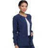 Dickies Scrub Jackets For Woman Snap Front Warm-up Jacket With 2 Pockets – DK305(Navy)