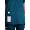 Dickies Scrubs Top for Women, V-Neck Womens Scrub Tops, Contemporary Fit with 4 Pockets – 85906(Caribbean Blue)