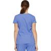 Dickies Scrubs Top for Women, V-Neck Womens Scrub Tops, Contemporary Fit with 4 Pockets – 85906(Ceil Blue)