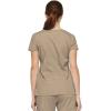 Dickies Scrubs Top for Women, V-Neck Womens Scrub Tops, Contemporary Fit with 4 Pockets – 85906(Dark Khaki)