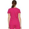 Dickies Scrubs Top for Women, V-Neck Womens Scrub Tops, Contemporary Fit with 4 Pockets – 85906(Hot Pink)