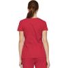Dickies Scrubs Top for Women, V-Neck Womens Scrub Tops, Contemporary Fit with 4 Pockets – 85906(Red)