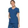Dickies Scrubs Top for Women, V-Neck Womens Scrub Tops, Contemporary Fit with 4 Pockets – 85906(Royal)