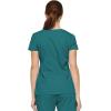 Dickies Scrubs Top for Women, V-Neck Womens Scrub Tops, Contemporary Fit with 4 Pockets – 85906(Teal Blue)