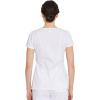 Dickies Scrubs Top for Women, V-Neck Womens Scrub Tops, Contemporary Fit with 4 Pockets – 85906(White)