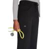 Dickies Scrubs for Women, Drawstring Cargo Scrub Pants with Four-Way Stretch and Moisture Wicking DK010(Black)