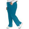 Dickies Scrubs for Women, Drawstring Cargo Scrub Pants with Four-Way Stretch and Moisture Wicking DK010(Caribbean Blue)