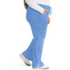 Dickies Scrubs for Women, Drawstring Cargo Scrub Pants with Four-Way Stretch and Moisture Wicking DK010(Ciel)