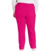 Dickies Scrubs for Women, Drawstring Cargo Scrub Pants with Four-Way Stretch and Moisture Wicking DK010(Hot Pink)