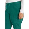 Dickies Scrubs for Women, Drawstring Cargo Scrub Pants with Four-Way Stretch and Moisture Wicking DK010(Hunter Green)