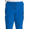 Dickies Scrubs for Women, Drawstring Cargo Scrub Pants with Four-Way Stretch and Moisture Wicking DK010(Royal)